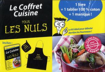 Couverture du livre « Le coffret cuisine pour les nuls » de Brian Miller aux éditions First