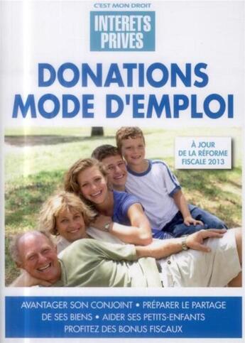 Couverture du livre « Donations mode d'emploi (5e édition) » de  aux éditions Revue Fiduciaire