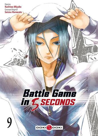 Couverture du livre « Battle game in 5 seconds Tome 9 » de Kashiwa Miyako et Saizo Harawata aux éditions Bamboo