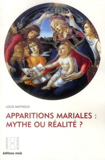 Couverture du livre « Apparitions mariales : mythes ou réalité ? » de Louis Mathoux aux éditions Desclee De Brouwer