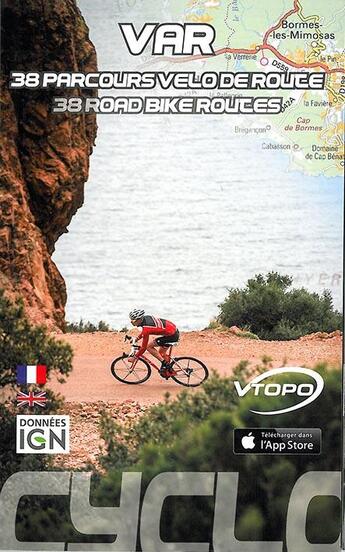 Couverture du livre « Var ; 35 parcours velo de route » de  aux éditions Vtopo