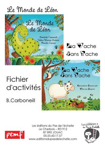 Couverture du livre « Fichier Centre De Loisirs » de B Carboneill aux éditions Pemf