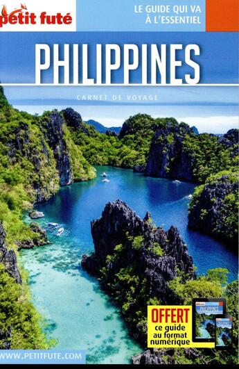 Couverture du livre « GUIDE PETIT FUTE ; CARNETS DE VOYAGE ; Philippines (édition 2018) » de  aux éditions Le Petit Fute