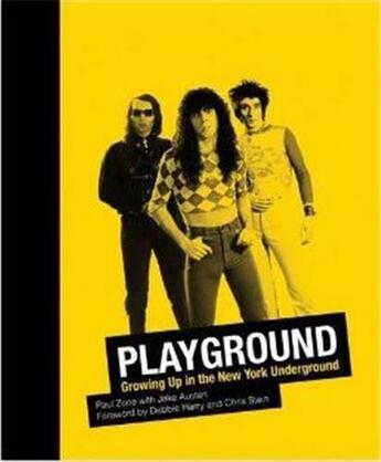 Couverture du livre « Playground growing up in the new york underground » de Paul Zone et Jake Austen aux éditions Antique Collector's Club