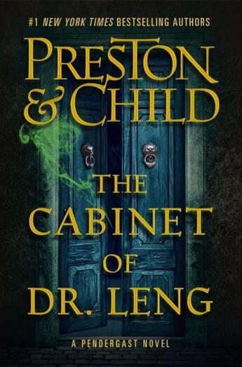 Couverture du livre « THE CABINET OF DR. LENG - LARGE TYPE/PRINT EDITION » de Douglas Preston et Lincoln Child aux éditions Grand Central