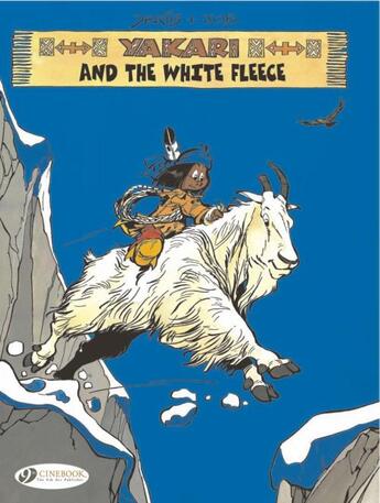 Couverture du livre « Yakari t.8 ; Yakari and the white fleece » de Derib et Job aux éditions Cinebook