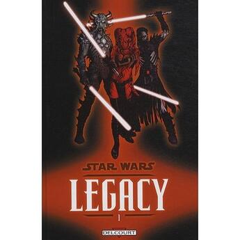 Couverture du livre « Star Wars ; Legacy Tome 2 : question de confiance » de Jan Duursema et John Ostrander aux éditions Delcourt