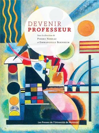 Couverture du livre « Devenir professeur » de Collectif/Bernheim aux éditions Pu De Montreal