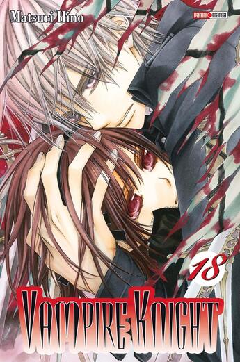 Couverture du livre « Vampire knight Tome 18 » de Matsuri Hino aux éditions Panini