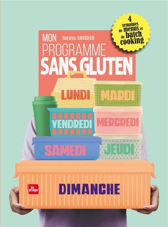 Couverture du livre « Mon programme sans gluten » de Soraya Aouidad aux éditions La Plage