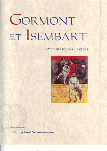 Couverture du livre « Gormont et Isembart ; chanson de geste » de  aux éditions Paleo