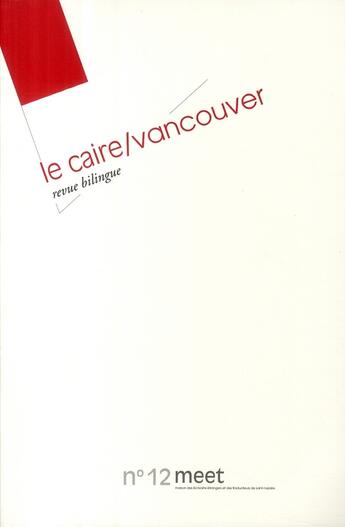 Couverture du livre « Revue meet n12 » de  aux éditions Verdier