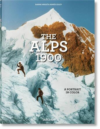 Couverture du livre « The Alpes 1900 » de Sabine Arque aux éditions Taschen