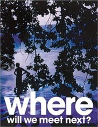 Couverture du livre « Where will we meet next ? » de  aux éditions Steidl