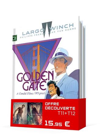 Couverture du livre « Largo Winch : Tomes 11 et 12 » de Jean Van Hamme et Philippe Francq aux éditions Dupuis