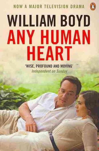Couverture du livre « ANY HUMAN HEART - FILM TIE IN » de William Boyd aux éditions Penguin Books Uk