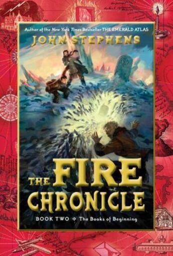 Couverture du livre « The Fire Chronicle » de John Stephens aux éditions Epagine