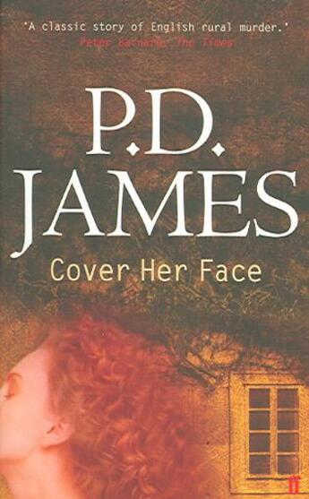 Couverture du livre « Cover her face » de Phyllis Dorothy James aux éditions Faber Et Faber