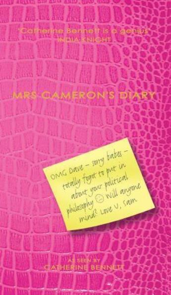 Couverture du livre « Mrs Cameron's Diary » de Bennett Catherine aux éditions Little Brown Book Group Digital