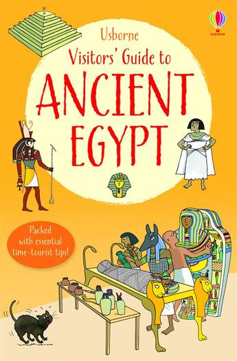 Couverture du livre « A visitor's guide to ancient Egypt » de Lesley Sims aux éditions Usborne