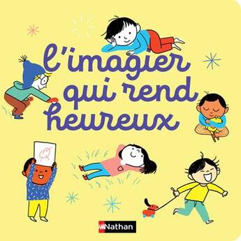 Couverture du livre « L'imagier qui rend heureux » de Fagundez/Aki aux éditions Nathan