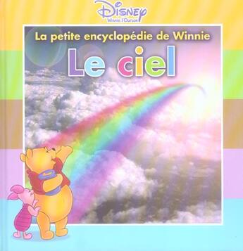 Couverture du livre « La petite encyclopédie de Winnie ; le ciel » de Disney aux éditions Disney Hachette