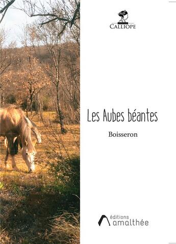 Couverture du livre « Les aubes béantes » de Boisseron aux éditions Amalthee