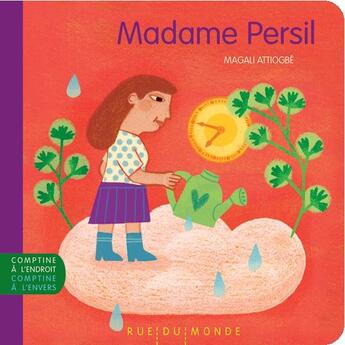 Couverture du livre « Madame persil ; monsieur pilpil » de Alain Serres et Magali Attiogbé aux éditions Rue Du Monde