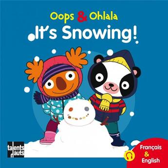 Couverture du livre « OOPS ET OHLALA ; it's snowing » de Mellow aux éditions Talents Hauts