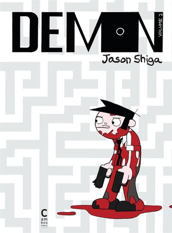 Couverture du livre « Demon Tome 2 » de Jason Shiga aux éditions Cambourakis