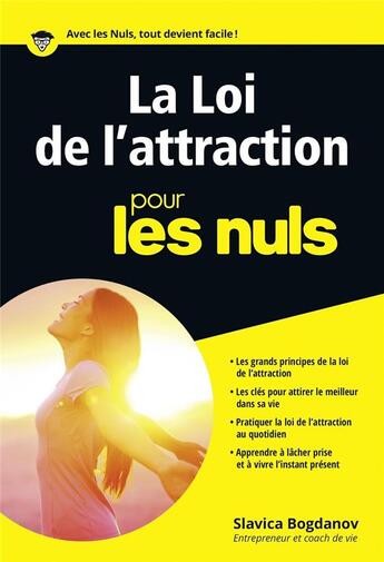 Couverture du livre « La loi de l'attraction pour les nuls » de Slavica Bogdanov aux éditions First