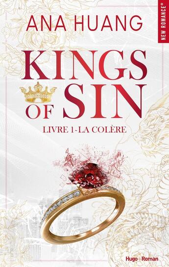 Couverture du livre « KIngs of sin Tome 1 : La colère » de Ana Huang aux éditions Hugo Roman