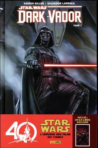 Couverture du livre « Star Wars - Dark Vador t.1 ; Vador » de Kieron Gillen et Salvador Larroca aux éditions Panini