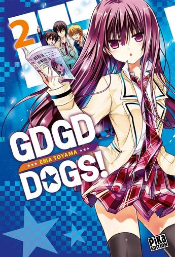 Couverture du livre « GDGD dogs ! Tome 2 » de Ema Toyama aux éditions Pika