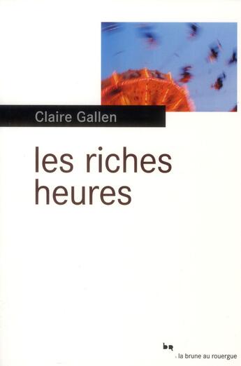 Couverture du livre « Les riches heures » de Claire Gallen aux éditions Rouergue
