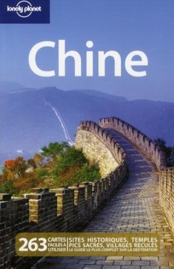 Couverture du livre « Chine (8e édition) » de Damian Harper aux éditions Lonely Planet France