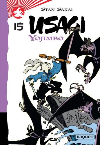 Couverture du livre « Usagi Yojimbo Tome 15 » de Stan Sakai aux éditions Paquet