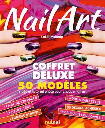 Couverture du livre « Nail art » de Jlenia Malinverni aux éditions Nuinui