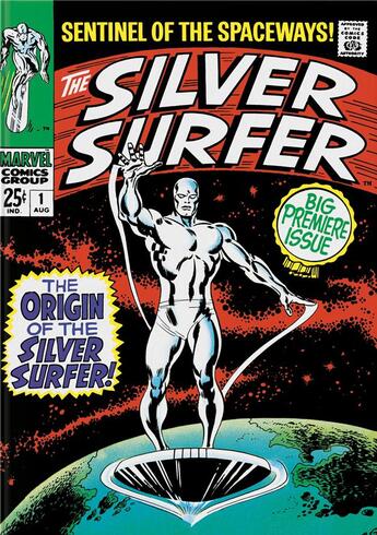 Couverture du livre « Marvel Comics Library. Silver Surfer. 1968-1970 » de John Buscema et Stan Lee et Douglas Wolk aux éditions Taschen