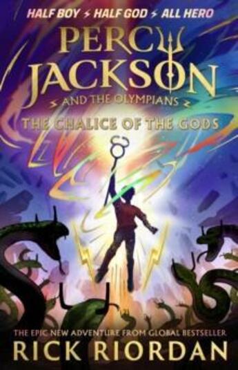 Couverture du livre « PERCY JACKSON AND THE OLYMPIANS: THE CHALICE OF THE GODS » de Rick Riordan aux éditions Penguin