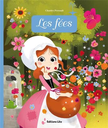 Couverture du livre « Les fées » de Charles Perrault et Anne Royer et Coralie Vallageas aux éditions Lito