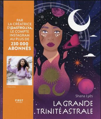 Couverture du livre « La grande trinité astrale » de Shana Lyes et Marion Blanc aux éditions First