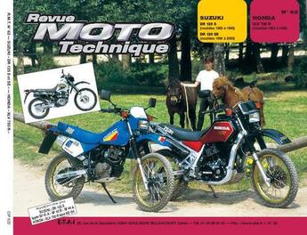 Couverture du livre « Rmt 62.2 suzuki dr 125 s/honda xlv 750 rd et rf » de Etai aux éditions Etai