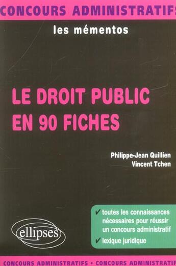 Couverture du livre « =>nouv.ed.9782340022935/qui907 » de Quillien Tchen aux éditions Ellipses