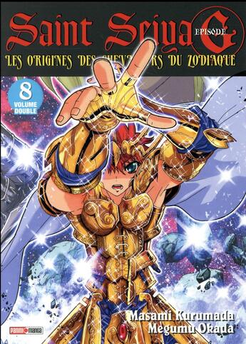 Couverture du livre « Saint Seiya - épisode G - édition double t.8 » de Masami Kurumada et Megumu Okada aux éditions Panini