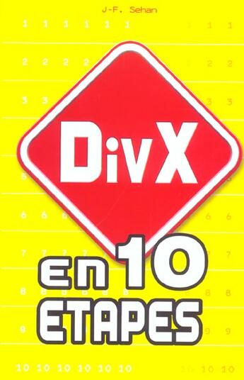 Couverture du livre « Divx » de Jean-Francois Sehan aux éditions First Interactive