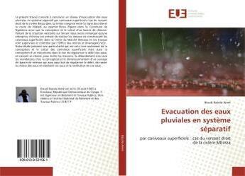 Couverture du livre « Evacuation des eaux pluviales en systeme separatif - par caniveaux superficiels : cas du versant dro » de Filiga Ibrahim Ouedr aux éditions Editions Universitaires Europeennes