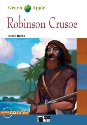 Couverture du livre « Robinson crusoe+cdrom a2 step 1 » de Daniel Defoe aux éditions Cideb Black Cat