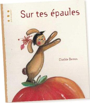 Couverture du livre « Sur tes épaules » de Clotilde Bernos aux éditions Points De Suspension
