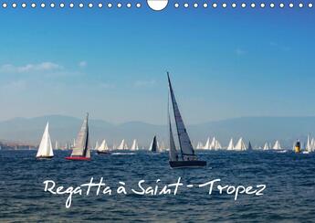 Couverture du livre « Les voiles de saint tropez au » de Brigande Mateo aux éditions Calvendo